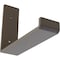 Ekena Millwork Steel Hanging Shelf Bracket, Hammered Brown 2"W x 8"D x 6"H BKTM02X08X06HSHBR - alternate 1